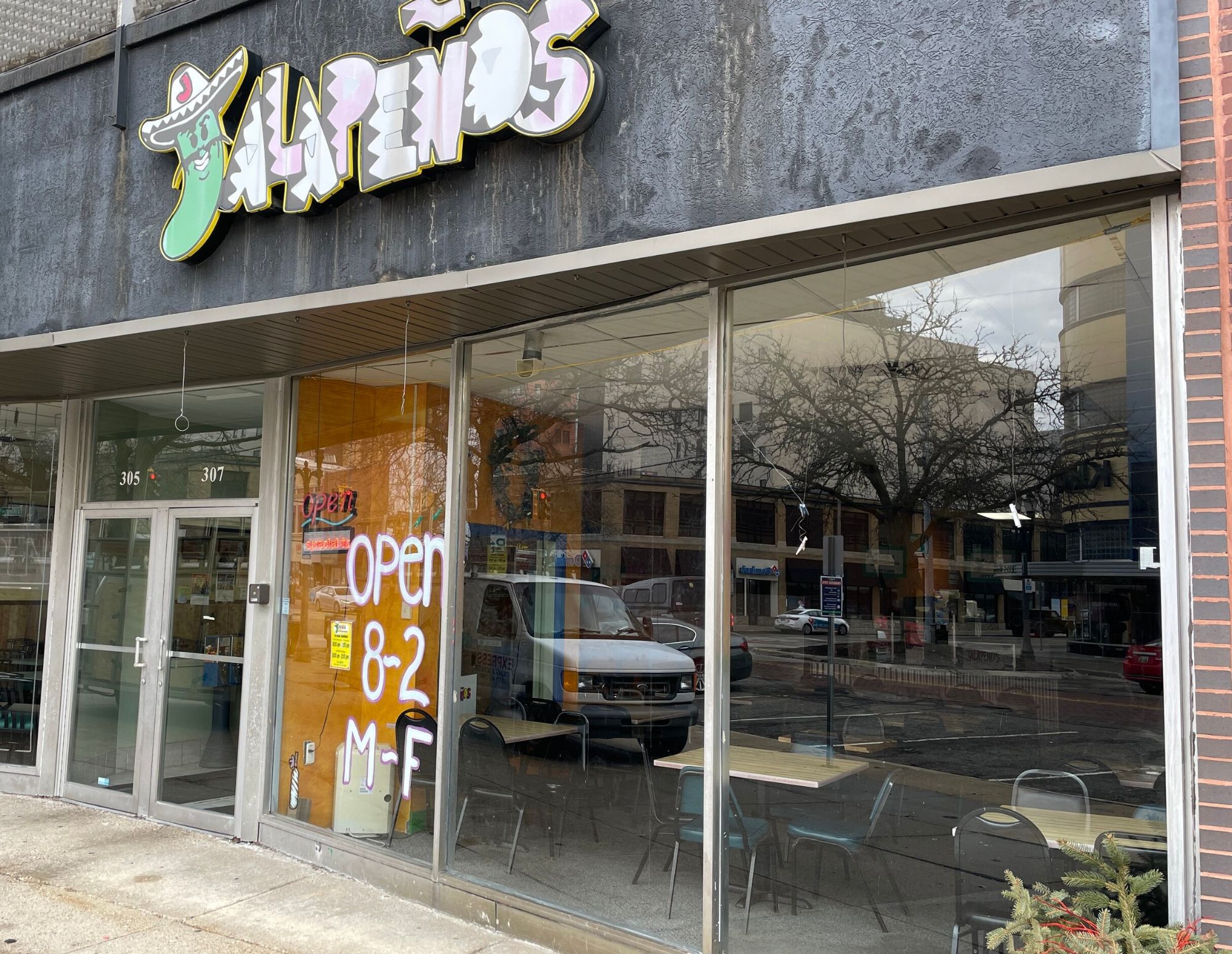Jalapeños Restaurant Glass Replacement Downtown Lansing MI
